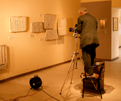 Fotógrafo en el Arqueológico de Estambul.