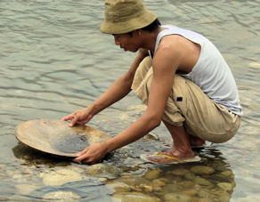 Buscador de oro.