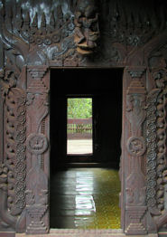 Mandalay. Shwe In Bin Kyaung.