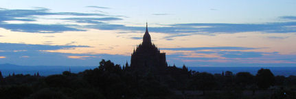 Atardecer en Bagán