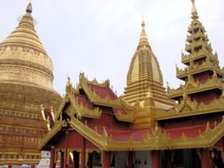 Pagoda de Shwezigon en Nyaung U.