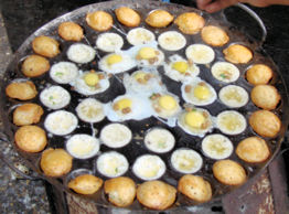 Huevos de codorniz.