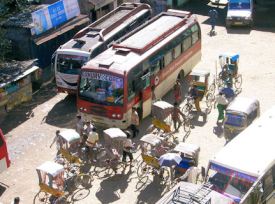 Estación de autobuses de Sílchar.